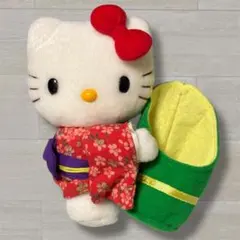 ハローキティ　かぐや姫　竹　着物　ぬいぐるみ　小物入れ　サンリオ　レア ハローキティ かぐや姫 竹 着物 ぬいぐるみ 小物入れ サンリオ レア