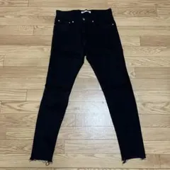 ZARA メンズ ブラックデニム EUR 40