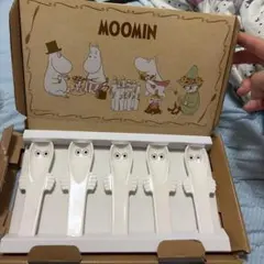 MOOMIN ニョロニョロ型陶器製スプーンセット 5本入り