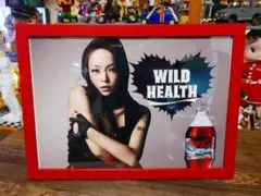 コカコーラ 広告ポスター 黒フレーム付 ピンナップガール 安室奈美恵