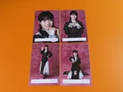 石森璃花　櫻坂46 5th Anniversary ドレス 生写真 4種コンプ