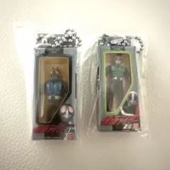 仮面ライダーソフビパッケージチャーム　シークレット旧１号　仮面ライダー２号セット