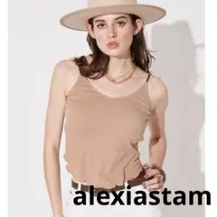 【alexiastam】 アリシアスタン　カップ付き　キャミソール　フリーサイズのサムネイル