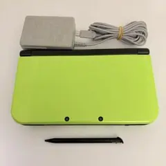 newニンテンドー3ds ll ライム×ブラック 本体 動作品