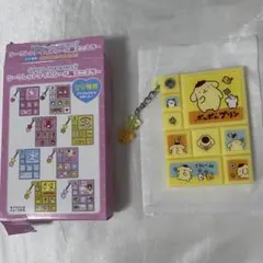 サンリオ　シークレットタイルシール風ミニミラー　ポムポムプリン