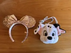 Disney カチューシャと101匹わんちゃんのショルダーバッグのセット