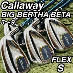 2026年最新】callaway big bertha beta アイアンの人気アイテム - メルカリ