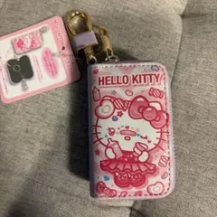 【新品】スマートキーケースデコラハローキティ