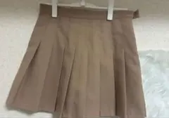 ベージュ プリーツスカート SHEIN 韓国 SONA スクールスカート