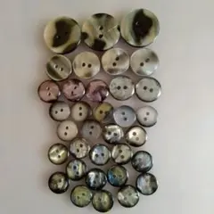 ボタンセット（カモフラージュデザイン）