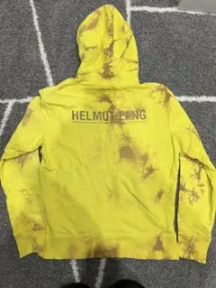 HELMUT LANG タイダイパーカー L イエローのサムネイル