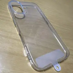 クリア スマホケース ストラップホール付　iPhone16