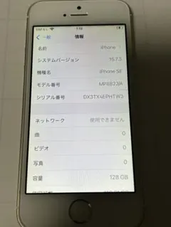 Apple iPhone SE 128GB 本体