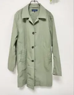 アーバンリサーチ　グリーン 系　ステンカラーコート　シンプル　M
