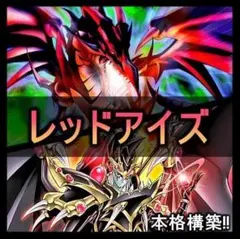 遊戯王 本格構築レッドアイズデッキ40枚＋E X15枚 - メルカリ