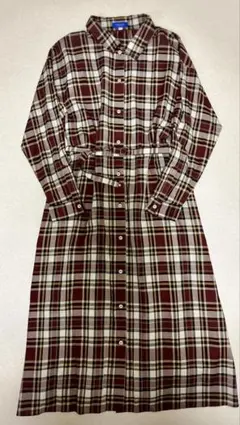 美品 BLUE LABEL CRESTBRIDGE チェックワンピース