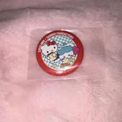 ちいかわ サンリオ コラボ ランダム缶バッジ ハチワレ ハローキティ キティ