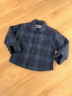 NEIGHBORHOOD ネイビー チェック CPO シャツジャケット 120