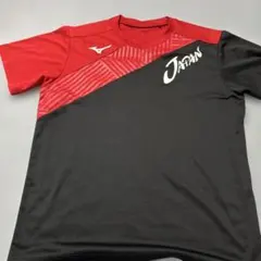Mizuno テニス Tシャツ 赤/黒