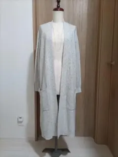 BANANA REPUBLIC　ロングカーディガン　S　ウール混