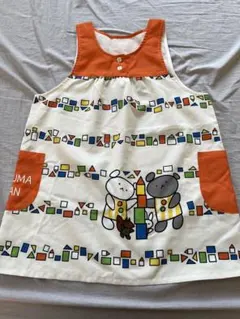 キャラクターエプロン保育士