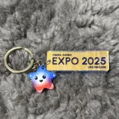 EXPO2025 万博 アメリカ館 アメリカパビリオン スパーク キーホルダー