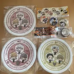 ハイキュー　くら寿司コラボ　お皿　缶バッチ　マステセット