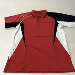ソフトテニス　ゲームウェア　ゲームシャツ　赤黒　テニス　試合　ウェア
