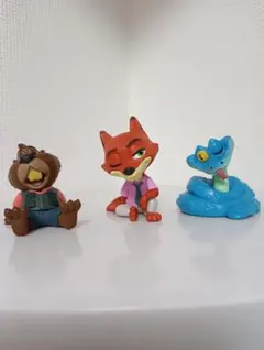 肩ズンFig.ズートピア２☆ニック☆ ゲイリー ☆ニブルズ☆3体セット