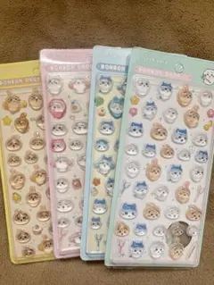 【本日のみ限定価格】ちいかわボンボンドロップシール 4枚セット