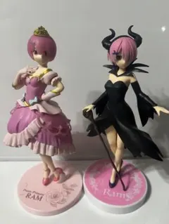 Re:ゼロから始める異世界生活 ラム フィギュア 2体まとめ売り