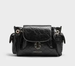CHARLES&KEITH Duoドゥオ ツーウェイフロントフラップバックパックのサムネイル