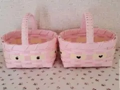 エコクラフト　バスケット2個セット