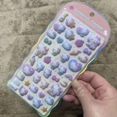 新品☆COTTON PUFFYハローキティシール