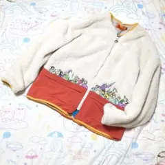 レフトアローン 美品　刺繍ボアジャケット フリース 　　　　　　コート　メンズL
