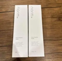 norm+ Fine Bubble Wash 200g 2本セット - メルカリ