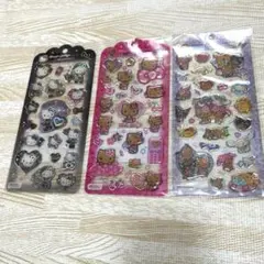 正規品　ドロップジュエリーシール　サンリオ　日焼けキティ　クロミ　ポチャッコ