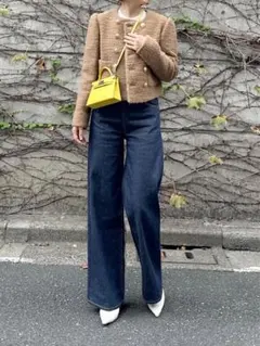 cygne(シーニュ) ワイドデニム Laurent 0T