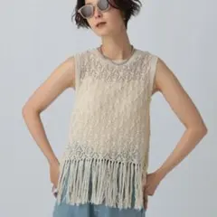 今季完売！レプシィム！フリンジベスト