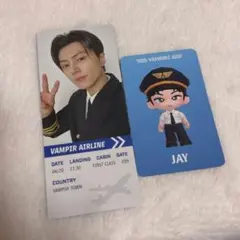 ENHYPEN WORLD パイロット ジェイ チケット カード