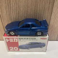 トミカ NISSAN SKYLINE GT-R (R-34) 1/61