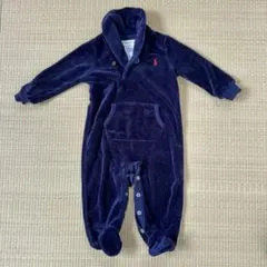 Ralph Lauren ネイビー フード付きロンパース 6M