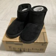 新品未使用　BREEZE トドラーボアブーツ　ブラック　18㎝
