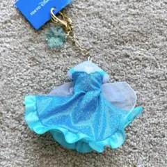 ディズニー アナと雪の女王 ドレス キーホルダー キーチェーン エルサ
