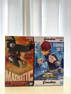 僕のヒーローアカデミア 爆豪勝己 轟焦凍 フィギュアセットのサムネイル