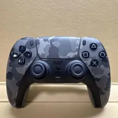 PS5 ワイヤレスコントローラー 迷彩グレー