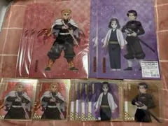 アニプレックス　くじ　鬼滅の刃　煉獄杏寿郎　村田　輝利哉　色紙　クリアファイル