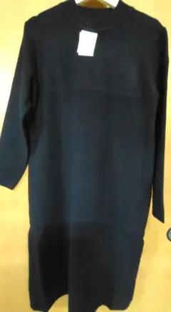 新品タグ付き　ヤマダヤ　MEDOC ニットワンピース　黒