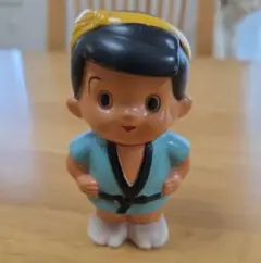 昭和レトロ 祭 法被姿 貯金箱 ソフビ人形のサムネイル
