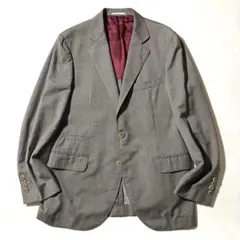 美品 ブルネロクチネリ テーラードジャケット グレージュ 50 XL ウール BRUNELLO CUCINELLI - 美品 ブルネロクチネリ BRUNELLO CUCINELLI